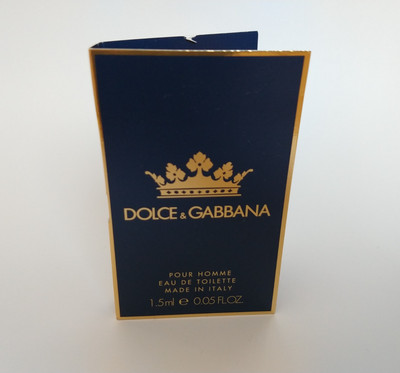 Dolce&Gabbana K Pour Homme Eau de Toilette  neue Probe 1,5 ml