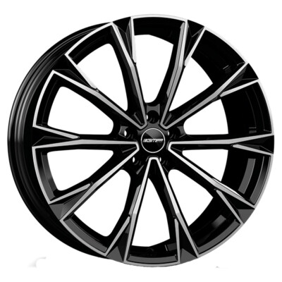 ALUFELGE GMP TOTALE FUR VOLVO EC40 X 9.5X21 5X108 BLACK DIAMOND PJO