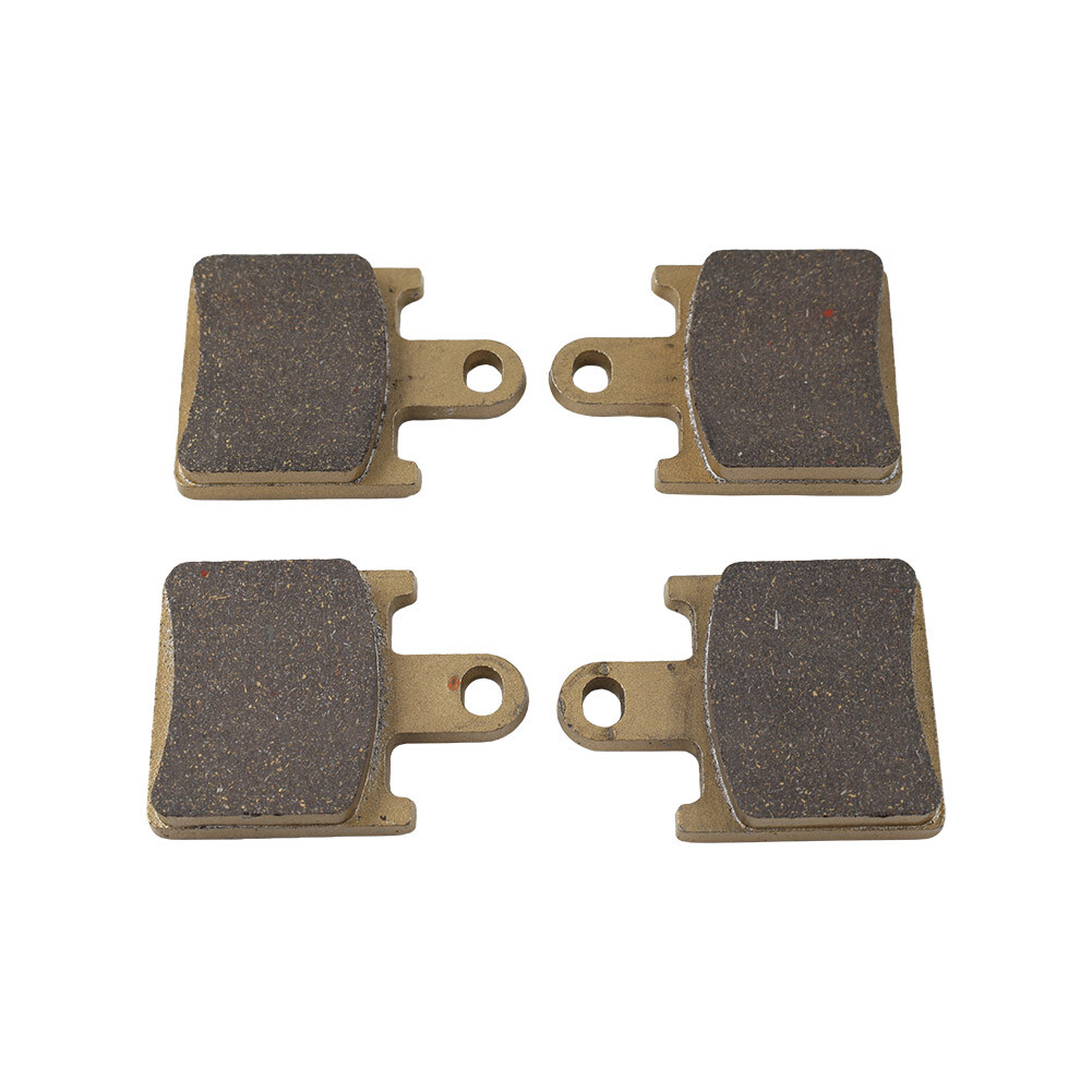 Brass Fiber Front Brake Pads For KAWASAKI ZX6R Z750 R Z 1000 GTR 1400