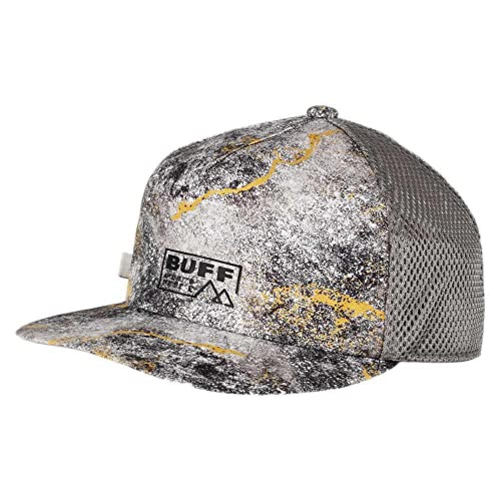 (TG. 55-62) Buff Metal Grey Pack Trucker cap - Berretto da Baseball con Visiera