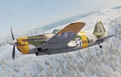 Dora Wings 48057 1:48 Morane-Saulnier MS.406C.1 Finnish Aces