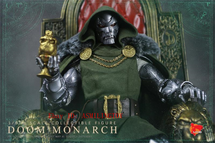 S-HERO SH001 Doom Monarch 1/6TH Collectible Action Figure In Stock