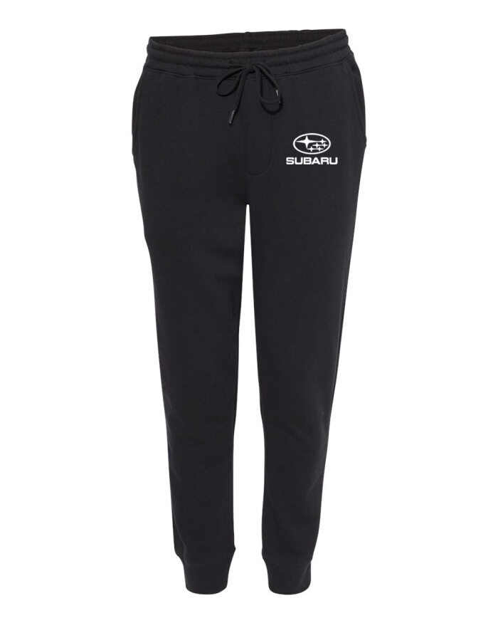Subaru Logo Black Sweatpants Forester Impreza WRX STI Crosstrek