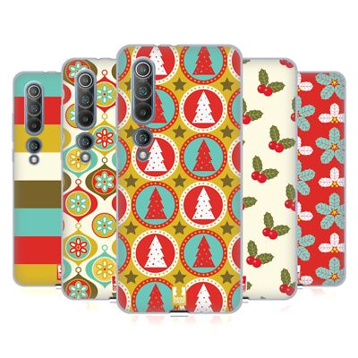 HEAD CASE DESIGNS RETRO CHRISTMAS SOFT GEL CASE FOR XIAOMI PHONES