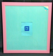 Pottery Barn Photo Picture Signature Frame 8x10 party wedding baby sweet 16 PINK