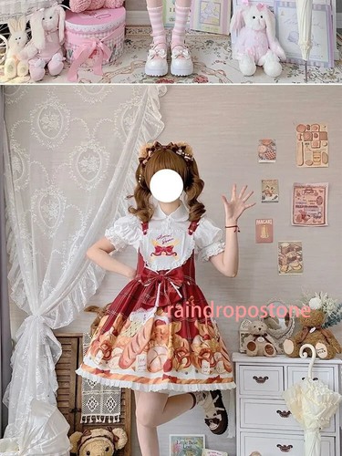 Summer Lolita Sweet Sandal Style Bow Kawaii Chic Mary Janes Shoe Round Toe Shoe - Picture 13 of 28