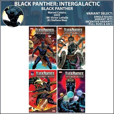 Black Panther: Intergalactic (2025) #1 2 3 4 Marvel Comics COVER SELECT