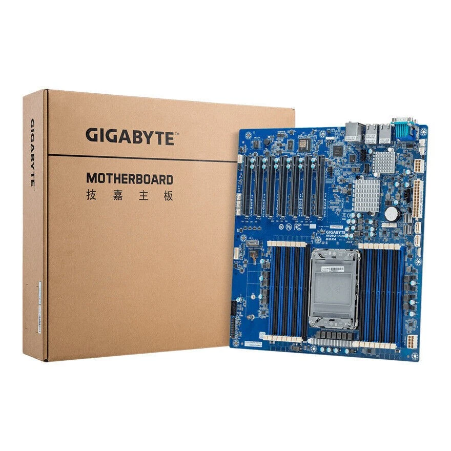 Gigabyte MU92 TU1 LGA4189 Motherboard With Intel Xeon Platinum 8360Y ES QVM7 CPU - Image 2 of 4