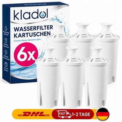 6x Wasserfilter kompatibel mit Brita Classic OB03 35503 Mavea 107007 Wasserkanne