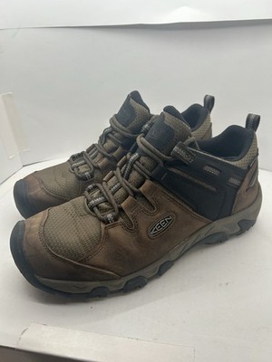 KEEN Steens Hiking Boots Shoes| Brown | Leather | Waterproof | Men's 11