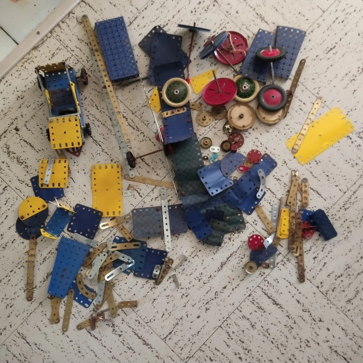 Gros Lot De Meccano – Ancien Et Moderne – Métal – Vintage