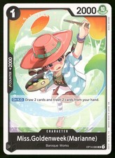 Miss.Goldenweek(Marianne) Normal UC The Azure Sea's Seven OP14-085 NM