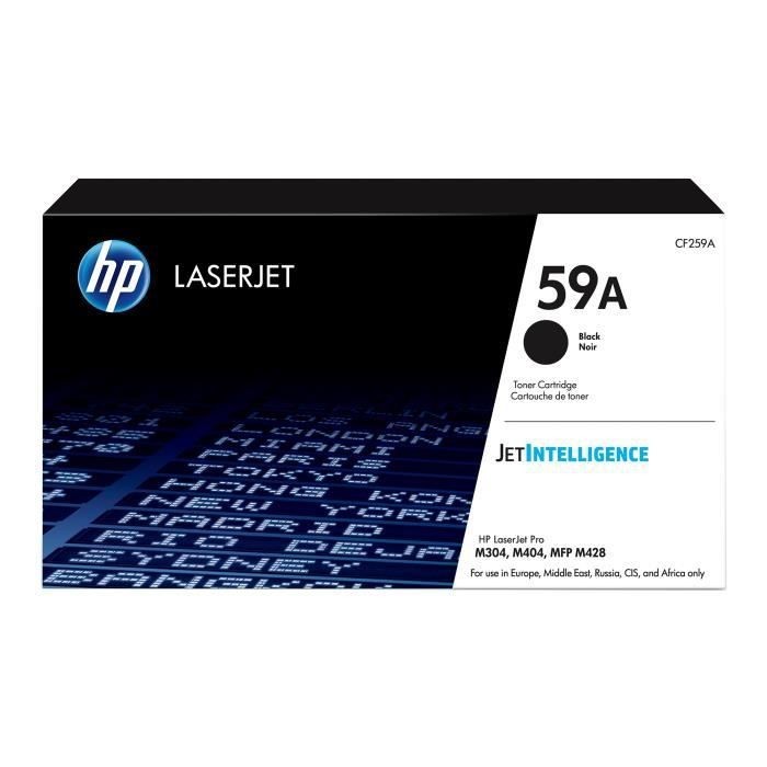 Toner HP 59A Noir CF259A : évitez les traces et les pannes sur vos imprimantes LaserJet Pro