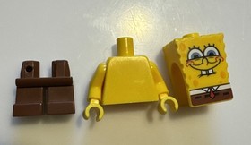 LEGO SPONGEBOB SQUAREPANTS SPONGEBOB SMILE W/ SQUINT MINIFIGURE