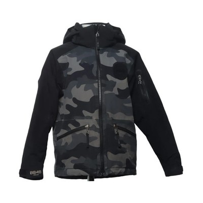8848 Altitude, Skijacke, Jungen, Größe: 120, model: max v, Schwarz/Grau #ZRN