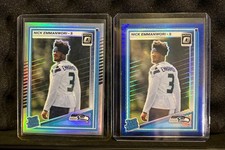 Nick Emmanwori | 2025 Optic Rated Rookie #277 Holo & Blue Hyper Lot | Seahawks