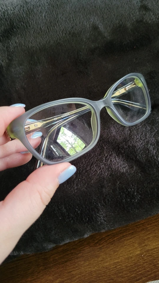 Monturas para gafas Guess verde oscuro nuevas sin etiquetas Foto 4 de 4