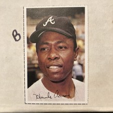 1971 Dell Today's Team Stamps Hank Aaron HOF Braves. NM HOF