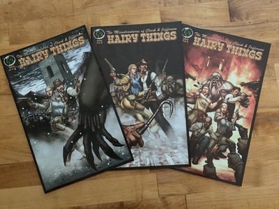 Ape Entertainment - Misadventures of Clark & Jefferson: Hairy Things (2010) #1-3