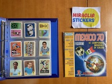 Empty Album + complete set Mexico 70 World Cup Panini New/Mint Green Back Verde