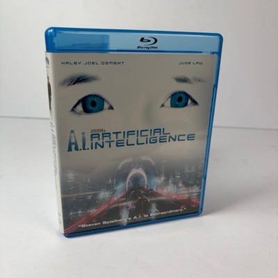 A.I. Artificial Intelligence Blu-ray 2001 Spielberg, Osment, Law
