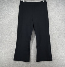 Spanx Wide Leg Pants Women Size XL Black Casu...