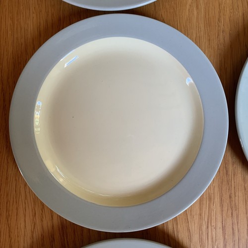 Vintage Spode Meadow Sweet Sandwich Cake Plate & Side Plates x6 Yellow & Green - 第 7/19 張圖片