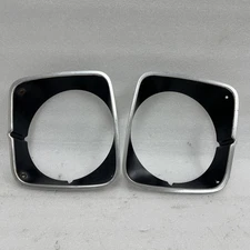 1973 Ford Mustang MACH 1 Headlight Headlamp Bezel Door Trim Ring OEM Ford RH LH