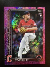 Nic Enright 2025 Topps Update Rookie Pink Sand Glitter #US67 Guardians