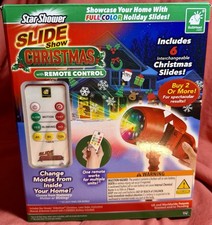 Star Shower Christmas Slide LED Show With Remote Controller Brand New.