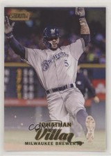 2017 Topps Stadium Club Gold Foil Jonathan Villar #130 05ds