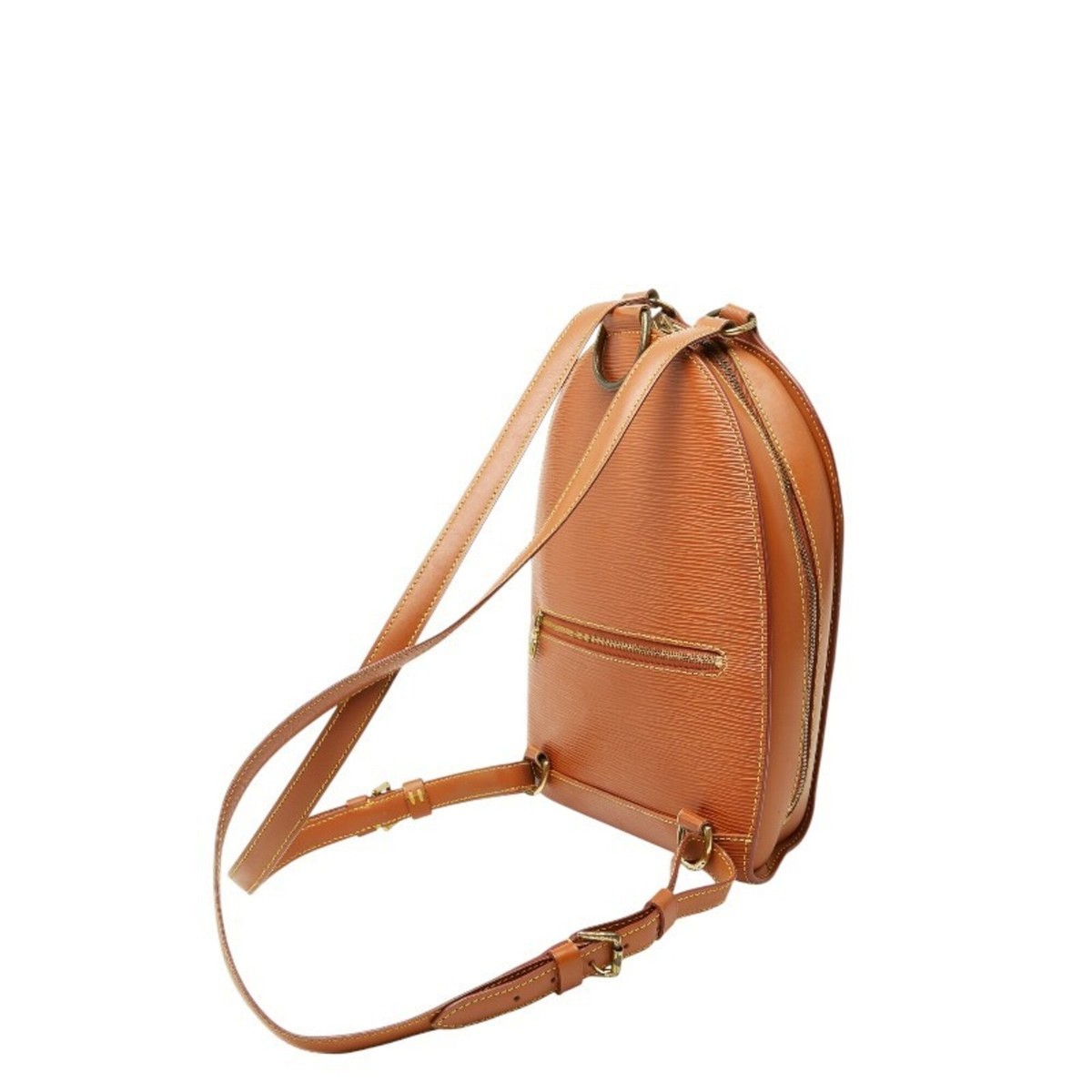 Louis Vuitton Epi Mabillon Backpack M52238 Zipang Gold Brown  display picture 3