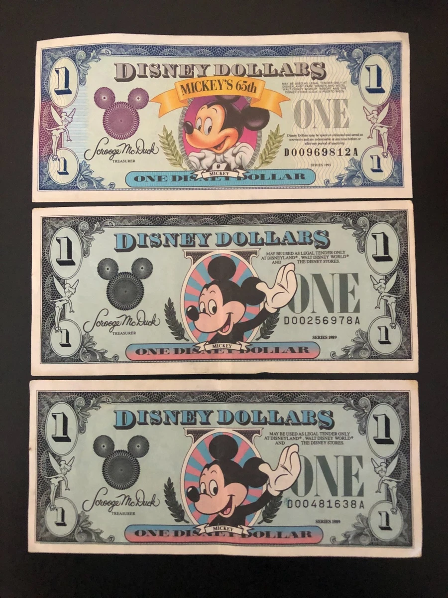 1993 Disney Dollar for sale | eBay