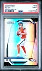 2024 Panini Prizm Bo Nix RC Rookie #309 Silver Prizm PSA 9 🔥