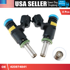 2 Fuel Injectors 420874841 For Can-Am Outlander 450 Renegade Defender Max HD10