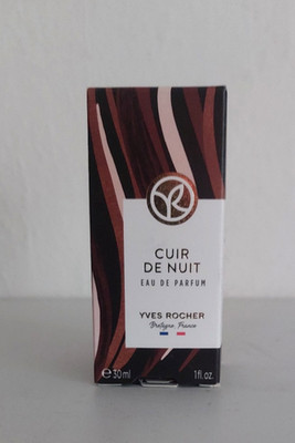 Yves Rocher Cuir de Nuit 30 ml NEU OVP Eau de Parfum Oriental Vanille ungeöffnet