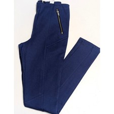 DIVIDED By H M High Waisted Leggings with Zippers Women's Size 6