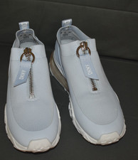 DKNY Kadia Zip Sneakers Halogen White Blue US 9 M