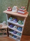 Bakery COUNTER, SHELVING UNIT Handbaked 34 BirthDay CAKES 1:12 Shop Store 1:12 — photo 3