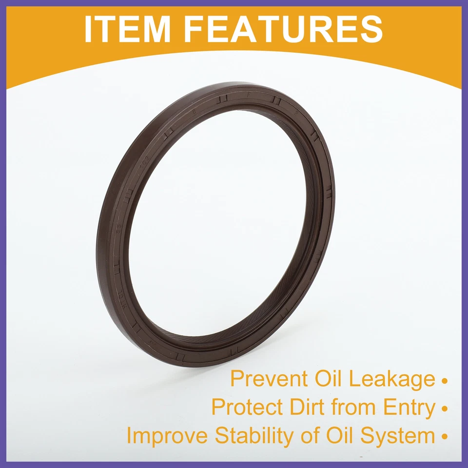 Sello de aceite del cigüeñal trasero del motor para Mitsubishi para DODGE MD343564 sello principal Foto 4 de 4