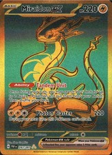 Carta Pokemon Miraidon EX 243/091 Sv: Destino Paldeo Iper Rara