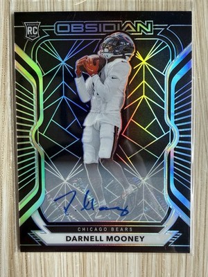 2020 Panini Obsidian DARNELL MOONEY Rookie RC Auto Electric Etch #/150 #194