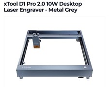 xTool D1 Pro Grey Laser Engraving Cutting Machine and Screen Printer Bundle
