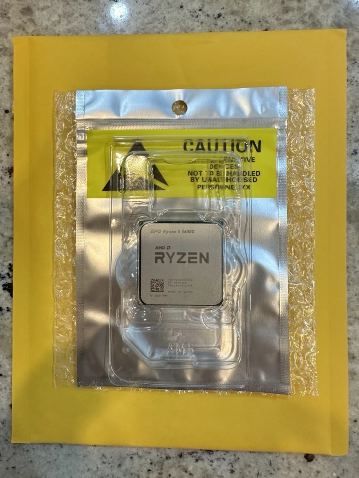 Ryzen 5 5600G AM4 CPU with Built-In Graphics Processor - New Tray Pack - Image 3 of 4