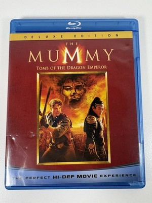 The Mummy Tomb of the Dragon Emperor Blu-Ray Deluxe Edition 2008 2 Disc Set
