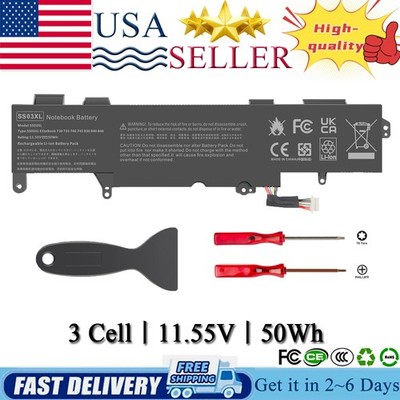 Lot Battery For HP EliteBook 735 745 830 836 840 G5 SS03XL 933321-855 HSN-I12C