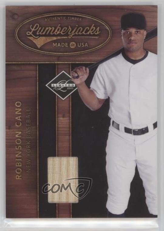 2011 Panini Limited Lumberjacks Bats 72/299 Robinson Cano #4 0aa