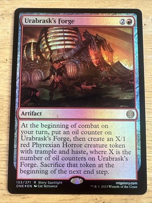 Urabrask s Forge X1 Mtg Phyrexia All Will Be One Nm Foil