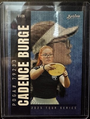 2025 Brixton Parallel Universe Disc Golf Knitted Cadence Burge 01/20