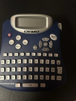 DYMO LABELMANAGER 150 QWERTZ inkl Band (schwarz auf weiss)